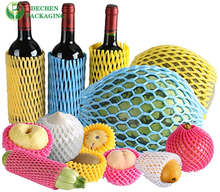 Foam Net Packaging Wine Bottle Protector Sleeves With Wholesale Price Foam Net Packaging Wine Bottle Protector Sleeves With Wholesale Price
